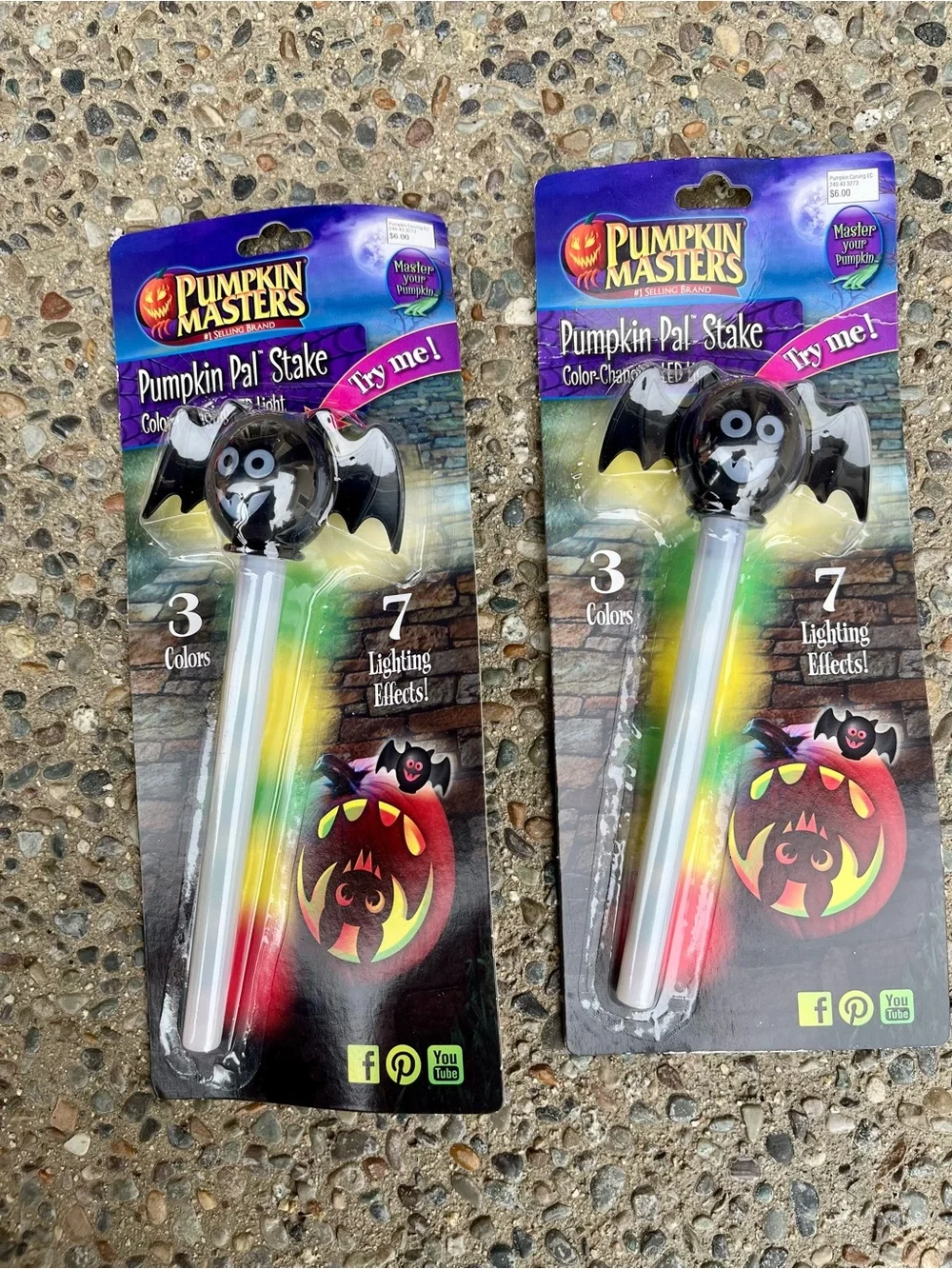 10 Piece Glow Sticks Set- Multicolored for Halloween, Carnival, Parties NIB